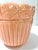 1960s Vintage Peach Ceramic Shell Cachepot Planter – Coastal Palm Beach Style For Sale - Image 5 of 7