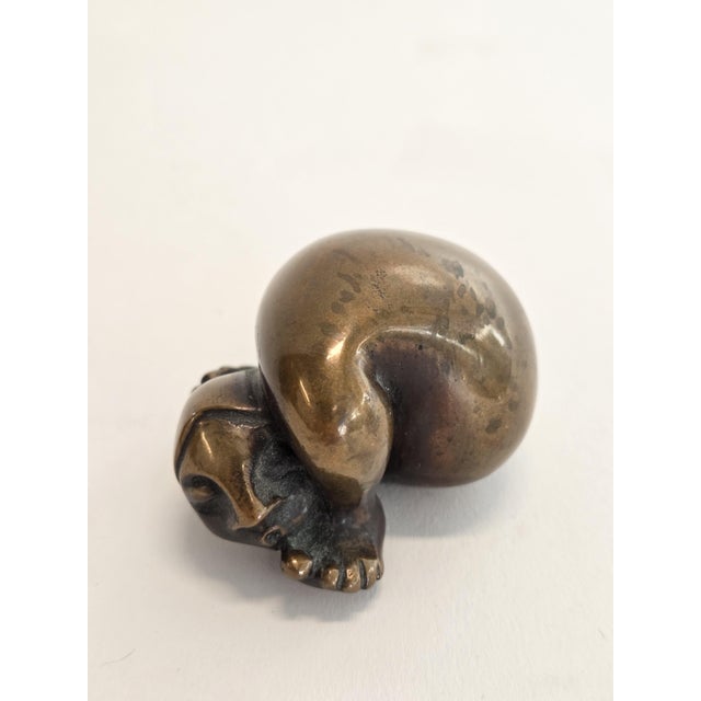 Bronze Miniature Sculptures by Birgitta Ara, 1980s, Set of 5 For Sale - Image 6 of 18