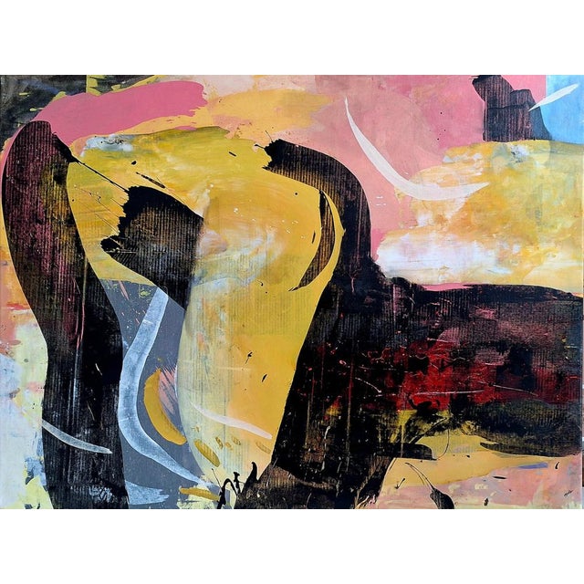 Monika Rossa, Abstraction, 2025, Oil on Canvas For Sale - Image 4 of 5