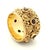 1970s Vintage 1970s Etruscan Revival 14k Gold Ruby Wide Band Ring, Size 7.5 For Sale - Image 5 of 10