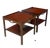 Kittinger 1960's Mid Century Kittinger Walnut Two-Tier Side Tables - A Pair For Sale - Image 4 of 13