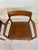 Brown 1960s In Style of Neil’s Otto Moller Model 57 by j.l. Mollers Mobelfabrik Chair Pair For Sale - Image 8 of 11