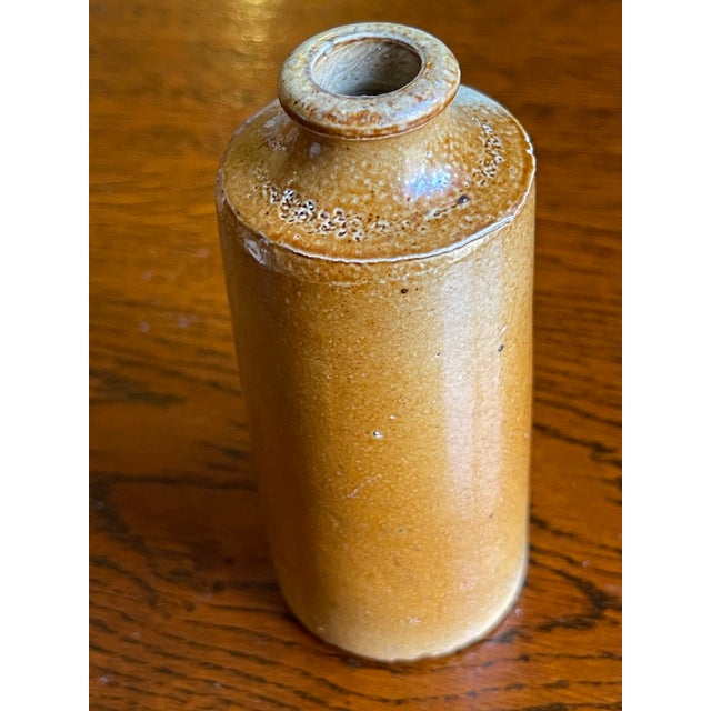 The "Bristol Glaze" Pair A clean and sculptural pair of English "Bristol Glaze" ustoneware jars, perfect for a Modern...