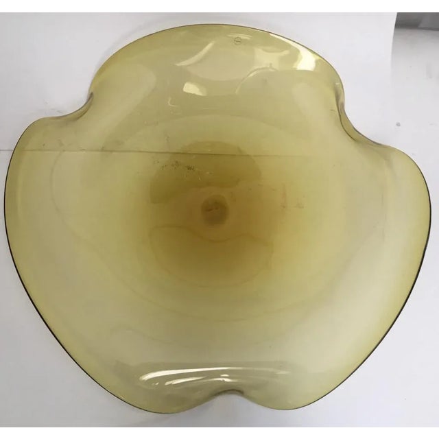 1970s Vintage Centerpiece Plate Sculpture from Salviati, 1970s For Sale - Image 5 of 5