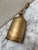 Textile Vintage Large Rustic Cowbell With Rope Handle For Sale - Image 7 of 7