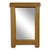Vintage Brutalist Belgian Oak Mirror, 1970s For Sale - Image 9 of 10