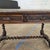 This Jacobean Carved Oak Barley Twist H-Stretcher and Leg Writing Table is a beautiful accent piece for the home or office...