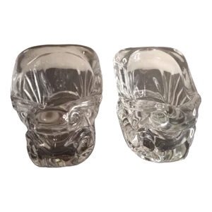 2000s Lead Crystal Trinket Dishes- a Pair