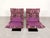 Dream Chairs by Giovanni Offredi for Saporiti Italia with Upholstery from Missoni, 1970s, Set of 2 For Sale - Image 12 of 18