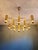 Large brass chandelier, designed by gaetano sciolari for the belgian manufacturer boulanger, 1970s. this designer...