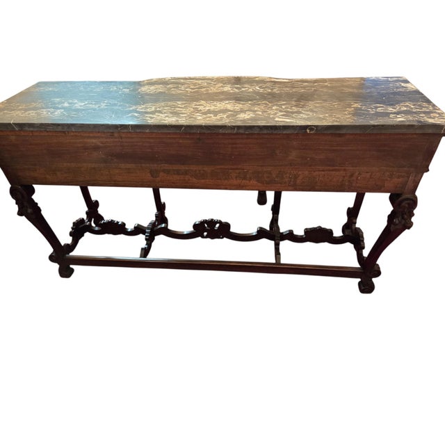 Measurements ( L x W x H) 73 x 24.25 x 37.25. Excellent condition. It's been in the same family since it was purchased...
