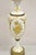 Antique French Louis XV Style Gold Hand Painted White Porcelain Urn Table Lamp For Sale - Image 4 of 12
