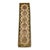 Vintage Gobelin-style table runner featuring raised pink and mauve roses, olive-green borders and metallic looped trim....