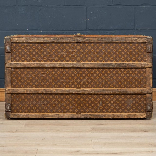 20th Century Malle Haute in Monogram Canvas from Louis Vuitton, France, 1910s For Sale - Image 6 of 18