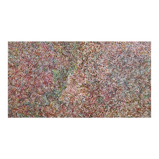 Large Aboriginal Contemporary Painting Bush Plum by Polly Ngale For Sale