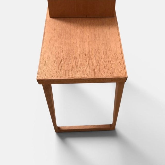 Aksel Kjersgaard Vintage Bench with Drawer by Kai Kristiansen for Aksel Kjersgaard, 1960s, Set of 2 For Sale - Image 4 of 16