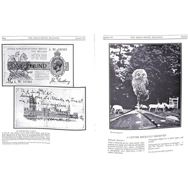 White "Rolls-Royce Bulletin: September 1973" Book For Sale - Image 8 of 12