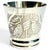 Charming small size French Art Deco silver plate cup. Originally a traditional christening gift. Perfect for matches or as...