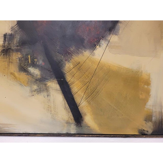 Andrés Mende, Informal Abstract Composition, 2015, Mixed Media For Sale - Image 6 of 16