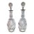 1920s Hawkes Crystal Decanters, a Pair For Sale