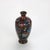 Antique Cloisonne Enameled Cabinet Vase with Garden Flowers, Early 20thC. 4 7/8" x 2 1/4" x 2 1/4". A beautifully crafted...