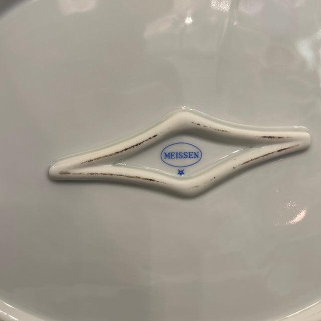 Meissen Porcelain Dish Set Service for 10 With Serving Dishes For Sale - Image 12 of 12