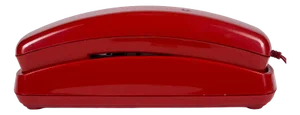 Red Plastic Telephone from CAT, Italy, 1980s