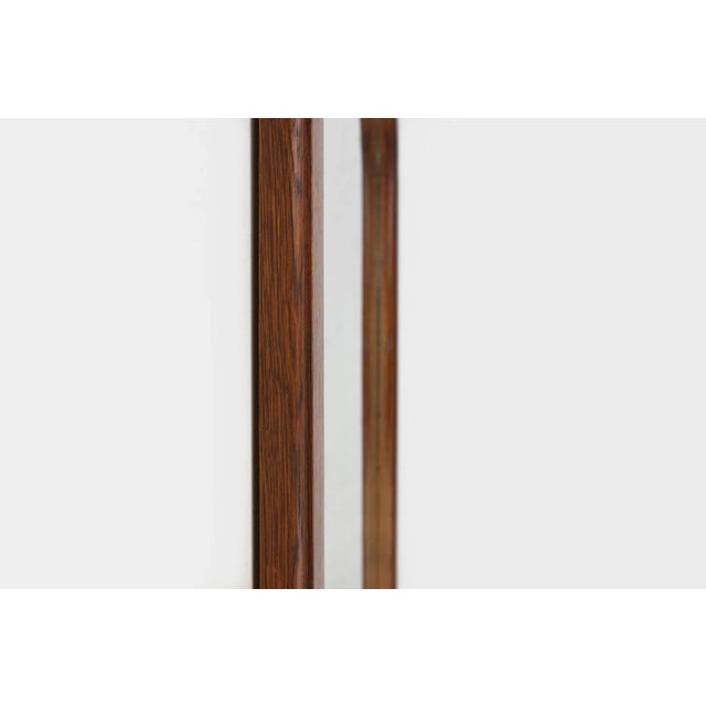 French Art Deco Wall Cabinet in Oak with Mirror and Drawer, 1930s For Sale - Image 10 of 12