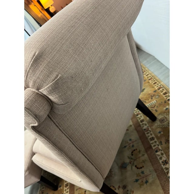 2010s Contemporary Lounge Chair + Ottoman, Set For Sale - Image 5 of 10