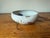 Ceramic Vintage Handmade/Hand Painted White Glazed Small Terracotta Bowl With Pineapple Design For Sale - Image 7 of 8