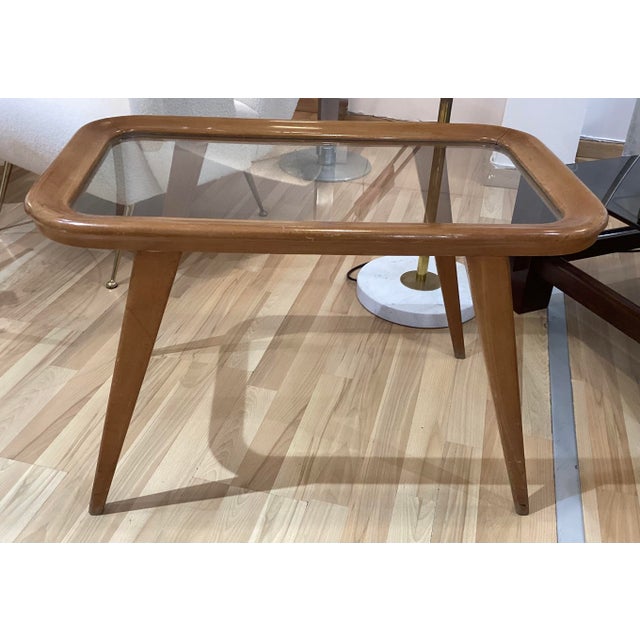 Mid-Century Modern Coffee Table in the style of Gio Ponti, 1950s For Sale - Image 3 of 11