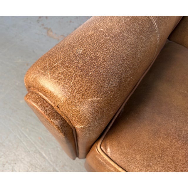 Late 20th Century Late 20th Century Wing-Backed Reclining Lounge Chair For Sale - Image 5 of 14