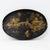 Vintage Black and Gold Chinoiserie Lacquerware Serving Tray For Sale - Image 14 of 14