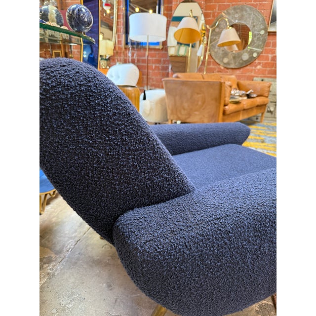 Mid Century Italian Armchairs in Style of Zanuso 1960 For Sale - Image 9 of 9