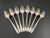 Art Deco Oneida Community Plate Grosvenor 1921 Silverplate Teaspoons - Set of 8 For Sale - Image 3 of 7