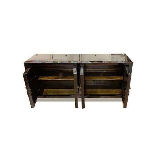 Shanghai TV cabinet is made out of elm wood. It has 4 panel doors, and it's all hand caving. Each compartment has 1...