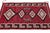 2020s 3x5 Contemporary Handmade Modern Navajo Style Crimson Wool Runner Rug For Sale - Image 5 of 8