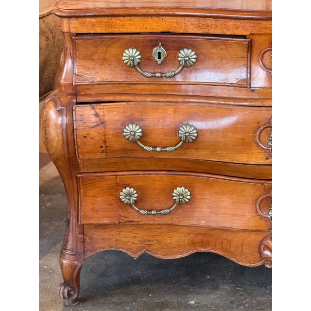 Wood 19th Century Fruitwood Commode For Sale - Image 7 of 17