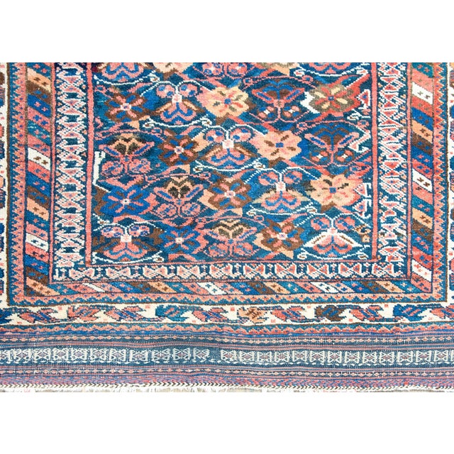 Textile Early 20th Century Persian Afshar Rug For Sale - Image 7 of 15