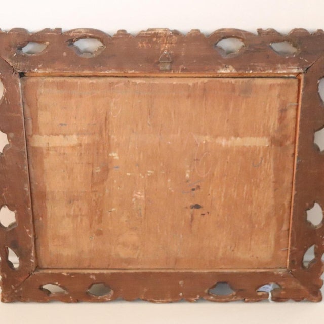 People in the Park, Oil Painting on Board, Early 20th Century, Framed For Sale - Image 7 of 11