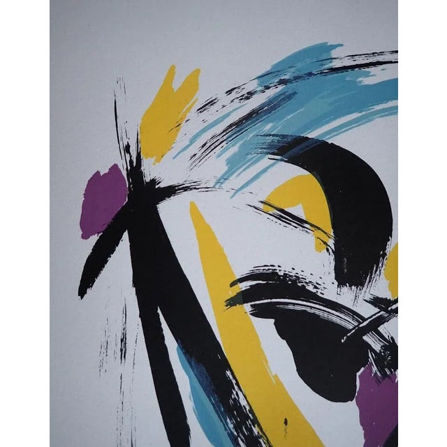 Jean Miotte (1926-2016) The Constant Eye, The Galaxy, 2001 Original lithograph in bright colors On Rives vellum...