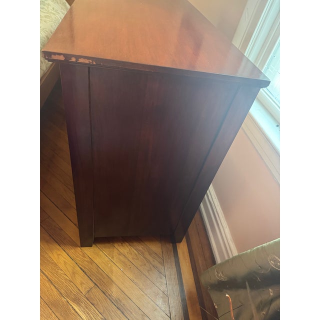 2010s Pottery Barn Stratton Dark Brown Wood Dresser For Sale - Image 5 of 15