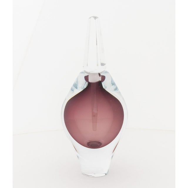 Collection of Nine Art Glass Perfume Bottles For Sale - Image 10 of 18