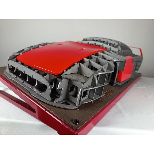 Wood Ferrari F40, 1:6 Scale Control Gauge, 2005 For Sale - Image 7 of 11