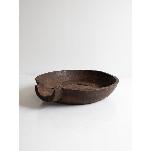 Early 20th Century Japanese Katakuch Wood Bowl / Mingei Wabisabi For Sale - Image 11 of 12