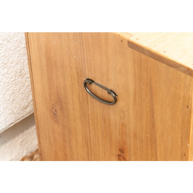Wood Vintage Japanese Small Ko Tansu Dresser For Sale - Image 7 of 10