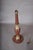 Burgundy Stitched Leather Baluster Table Lamp with Gilt-Tooled Base, 1950s For Sale - Image 6 of 8