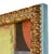 Contemporary Abstract Oil Painting in Petite Gold Vintage Frame For Sale In New York - Image 6 of 6