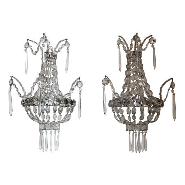 Italian Sconces, 1890s, Set of 2 For Sale
