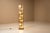 1970s LT 379 Floor Lamp in Crystal and Tobacco by Carlo Nason for Mazzega, Italy, 1970s For Sale - Image 5 of 17